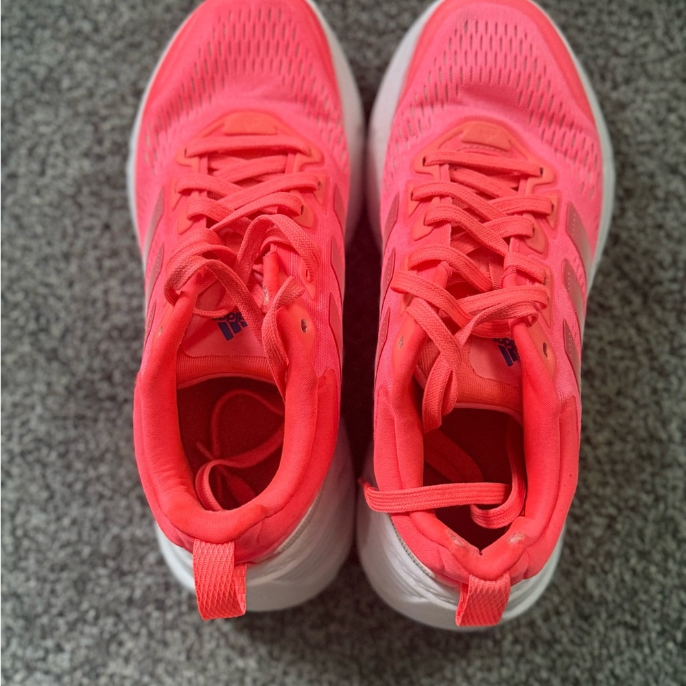 Adidas Pink Sneakers Modern Knit Design